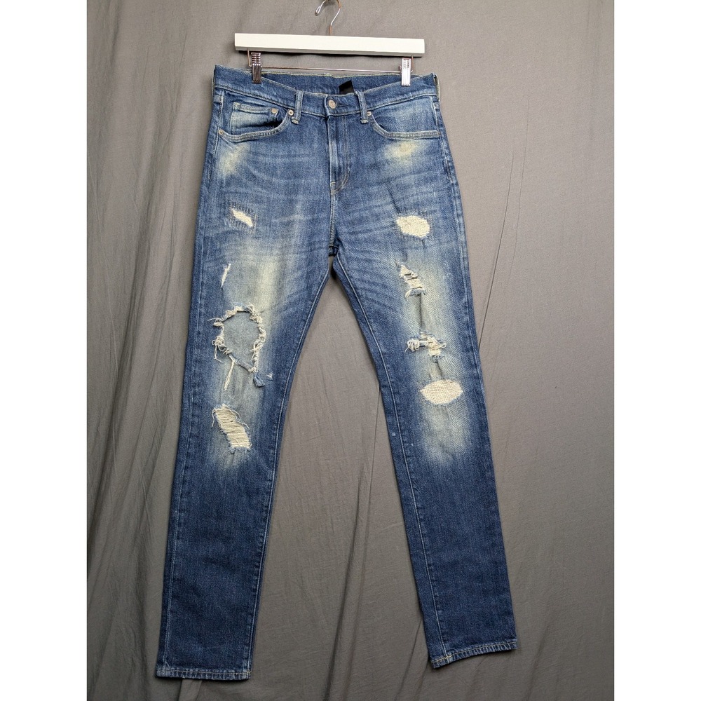 Moulante Denim Jeans Skinny Coupe Size 34